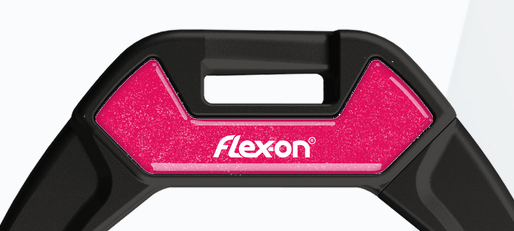 Flex-on Magnetsticker für Safe on "fuchsia-silber"