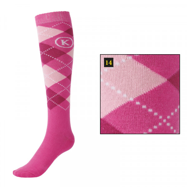 Kavalkade Kniestrümpfe KavalSocks Pink / Lila / Rosa