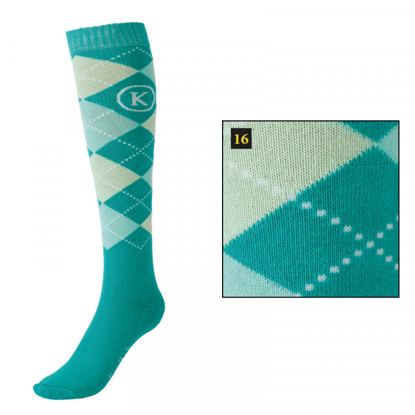 Kavalkade Kniestrümpfe KavalSocks Mint / Opalgrün / Limette